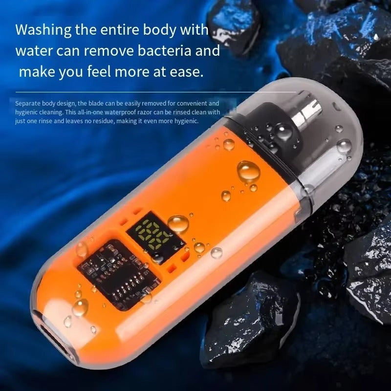 Digital Display Rechargeable Nose Trimmer